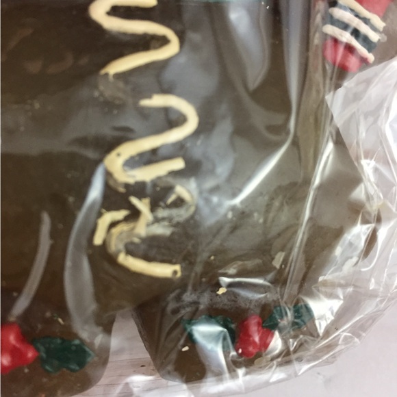 Gingerbread Man Christmas Candles Lot of 4 Various Brands White Barn TAG Royal - Picture 9 of 16